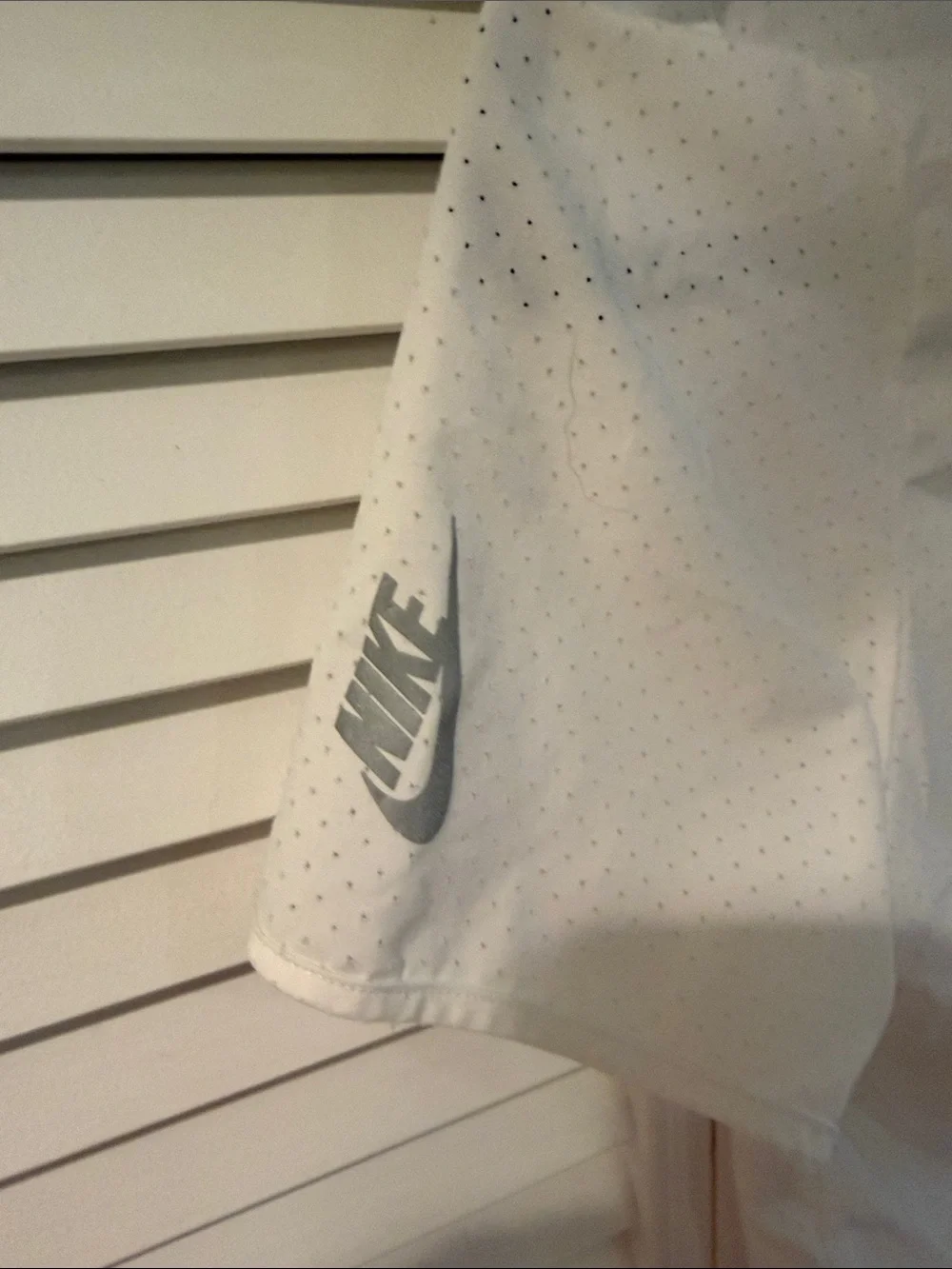 Nike White Women's Cropped Tee